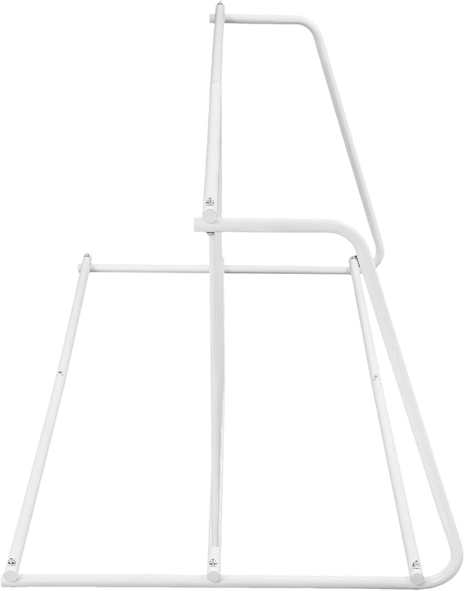 11 Slots Floor Bike Rack Stand, Dual Sided Bicycle Storage Stand with Multiple Adaptive Parking Slots and Complete Accessories, Commercial Tactile-Safe Floor Bike Rack Stand (White)