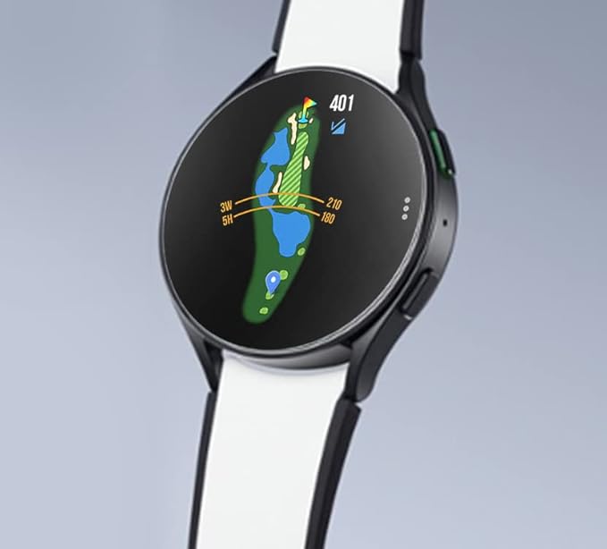 SAMSUNG Galaxy Watch 5 Golf Edition, 40mm Bluetooth Smartwatch w/ Body, Health, Fitness and Sleep Tracker, Improved Battery, Enhanced GPS Tracking, US Version, Gray Bezel w/Two-Tone Band