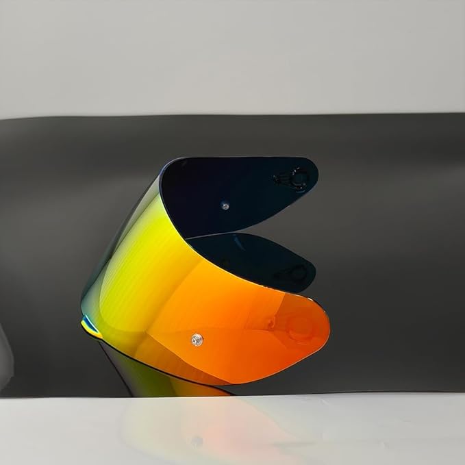 902 Helmet Visor Replacement. Helmet Face Shield UV Protection Compatible with ILM 902,902L,902BT (Revo Deep Red-Day Use Only)