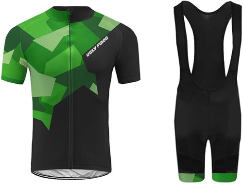 2021 Men Pro Racing Team MTB Cycling Short Sleeve Jersey Shorts Set