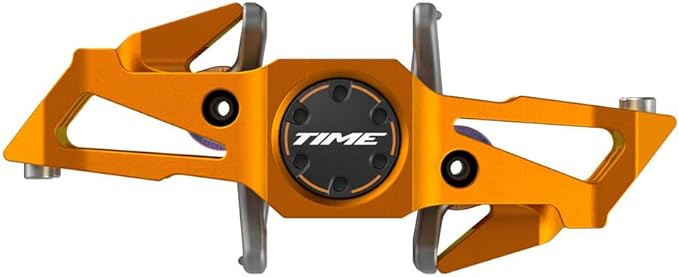 Time Speciale 10 Pedals Aluminum 9/16 Tangerine Small