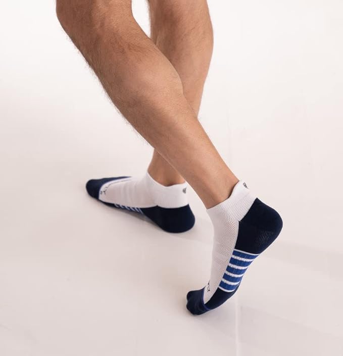 Men's Vent Low Cut Socks,Breathable, Anti-Blister Heel Tab and Arch Support, Ideal For Running, Cycling and Hiking
