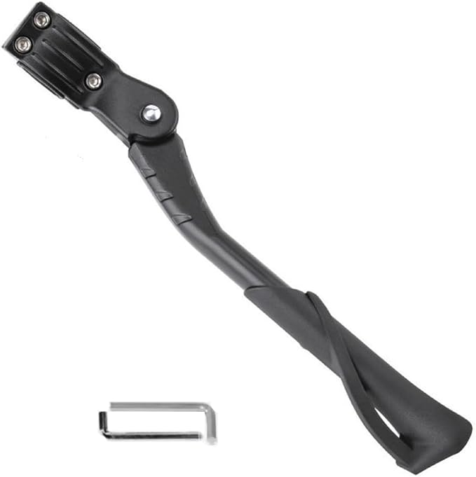 Bike Stand for Specialized Jett Jynx Comp Kenevo Kenevo Comp Kenevo Expert, Height Adjustable Bike Kickstand for Adult Non-Slip Aluminum Rear Side Bicycle Stand Stability Easy to Install