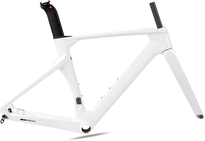 700C Carbon Road Bike Frameset 43.5cm / 46cm / 48cm / 50cm / 52cm / 54CM / 56CM Breaking Wind Racing Frame Thru Axle Frame 12×100MM 12×142MM Disc Brake Frame Internal Routing