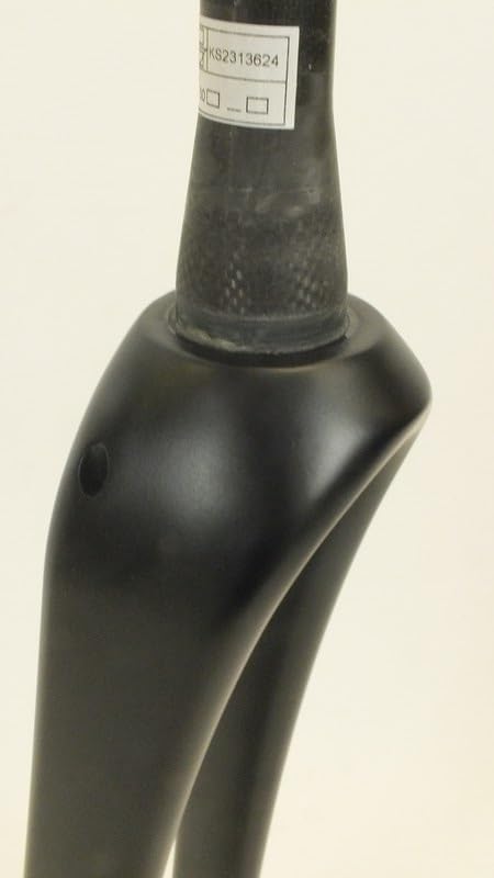 Motobecane Lightweight Carbon Fiber Fork 1 1/8 Bladed Alloy Steer Tube Uncut Black or Matt