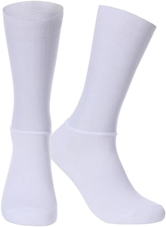 Mens &Womens Aero Cycling Socks Compression Socks With Anti slip Silicone Breathable Mesh Socks One Sizes