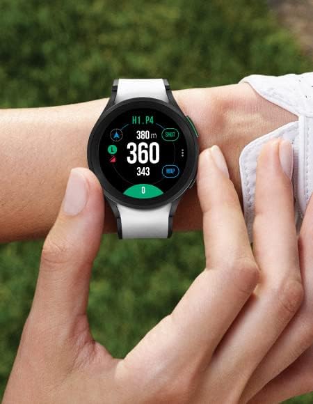SAMSUNG Galaxy Watch 5 Golf Edition, 40mm Bluetooth Smartwatch w/ Body, Health, Fitness and Sleep Tracker, Improved Battery, Enhanced GPS Tracking, US Version, Gray Bezel w/Two-Tone Band