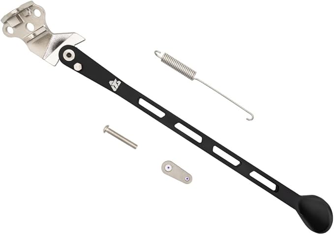 Tusk Billet Ad On Kickstand Titanium Bolt Lightweight Aluminum Stand Durable Steel Mounting Bracket Black Compatible with Yamaha YZ250F 2010-2023/YZ450F 2010-2022/YZ250FX 2015-2024/YZ450FX 2016-2023