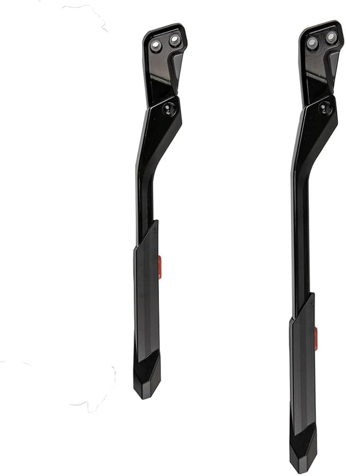 BV Bike Kickstand - Mountain Bike Kick Stand for 24-29" Bicycles - Adjustable Length, Non-Slip Sole, Aluminum Alloy Material - Bicycle Kickstand