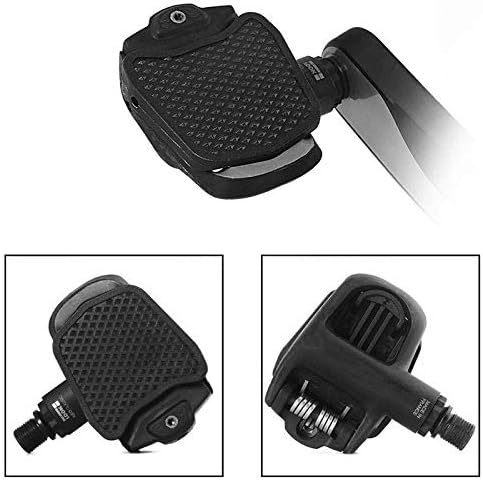 Thinvik Bike Clipless Pedal Adapters for Look Keo Sprint/Classic/Max Carbon/Blade Carbon Ti Clipless Pedal Convert to Universal Platform Pedal