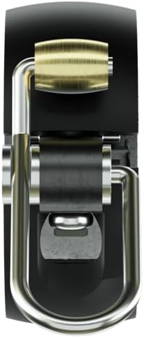Knog Oi Luxe Bike Bell – Sleek Low Profile Bicycle Bell for Adults, Durable Metal & Vegan Leather, Clear Tone, Easy Install for Flat Bars & Drop Bars (Small 22.2mm / Large 23.8–31.8mm)