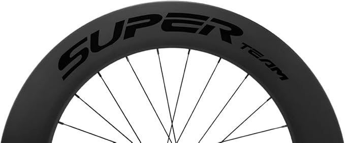 Superteam 88/25mm Disc Brake Carbon Fiber Road Bike Wheelset 700c Tubeless Wheels