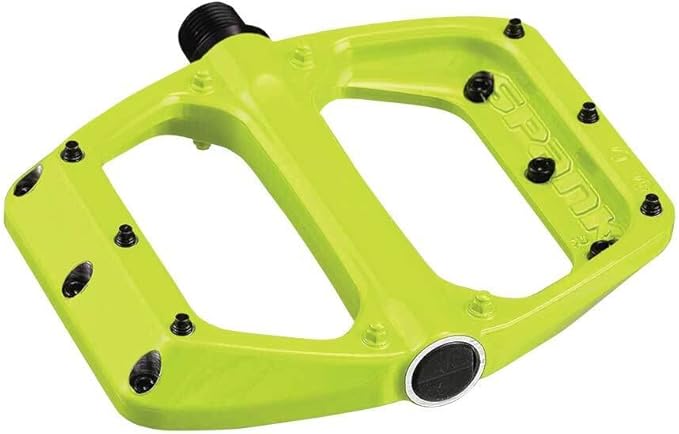 SPANK Spoon DC Pedals. Forged Alloy Body is Shot peened and Anodized for Increased Durability