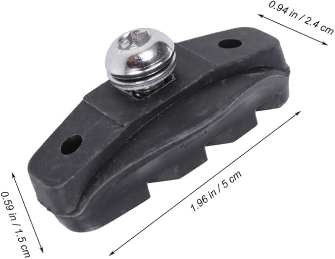 Mipcase 4pcs Road Bike Brake Pads Set C-Brake Pad for Boys and Girls Bicycle Durable Material Easy Install