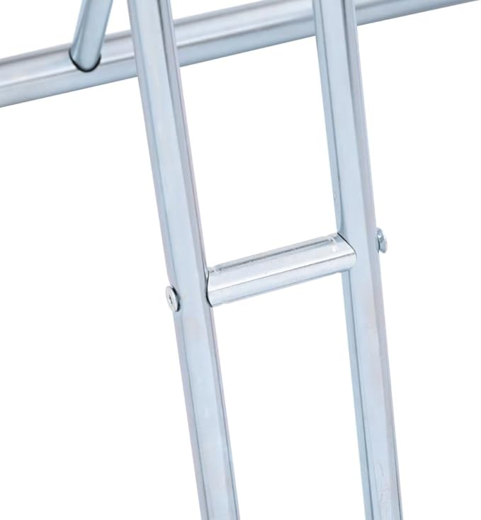 Galvanized Steel Floor Freestanding Bicycle Stand for 2 Bikes, 2 Bikes Floor Bike Stand, Bike Floor Parking Rack for Indoor & Outdoor Garage Storage,-865