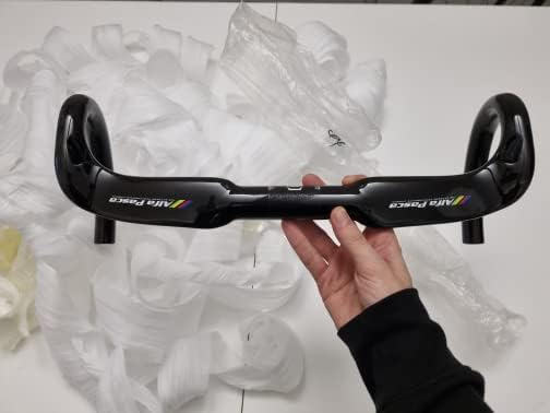 Alfa Pasca Aero Handlebars for Road Bike Carbon Racing Bicycle Handlebars Drop Bars Lightweight 31.8 UD Glossy/Matte 400/420/440mm