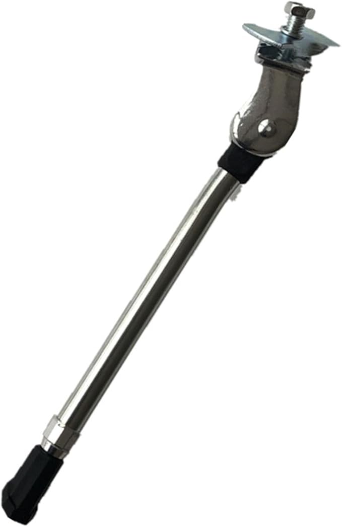 BORDSTRACT Adjustable Bicycle Kickstand, Aluminum Alloy Rear Bike Side Support Lightweight Parking Stand for Men Women Adult 22"-26" Mountain Road Bikes Parts