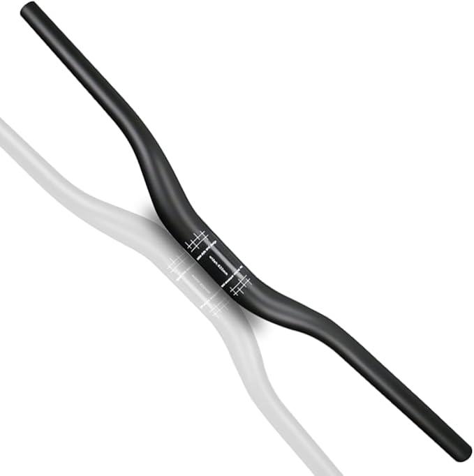 Carbon Handlebars, Mountain Bike Handlebars, Riser Bars 31.8mm 3K Matt Glossy 680mm 700mm 720mm 740mm 760mm MTB Handlebars for Mountain Bikes,Road Bike