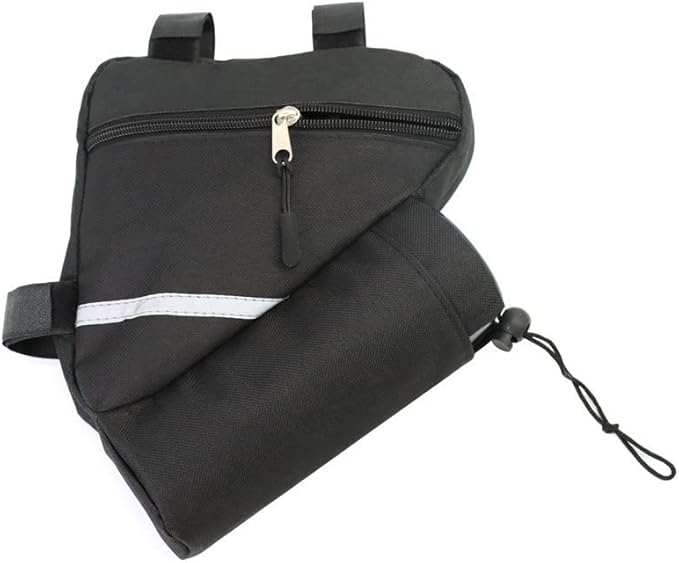 Bike Triangle Frame Bag Bicycle Cycling Storage Triangle Top Tube Front Pouch Saddle Bag for Road and Mountain Bikes