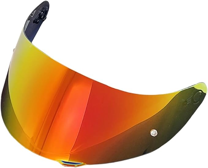 Helmet Visor Replacement,Motorcycle Helmet Face Shield for ILM 902,902L,902BT (Revo Deep Red-Day Use Only)