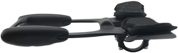 Carbon fiber bicycle clip type pneumatic rod, Alfa Pasca Suitable for highway bicycle arm support handlebars, triathlon TT handlebars,bike rest handlebar, 31.8mm extension rod, adjustable armrest,