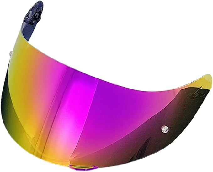 Helmet Visor Replacement,Motorcycle Helmet Face Shield for ILM 902,902L,902BT (Revo Pink Gold-Day Use Only)