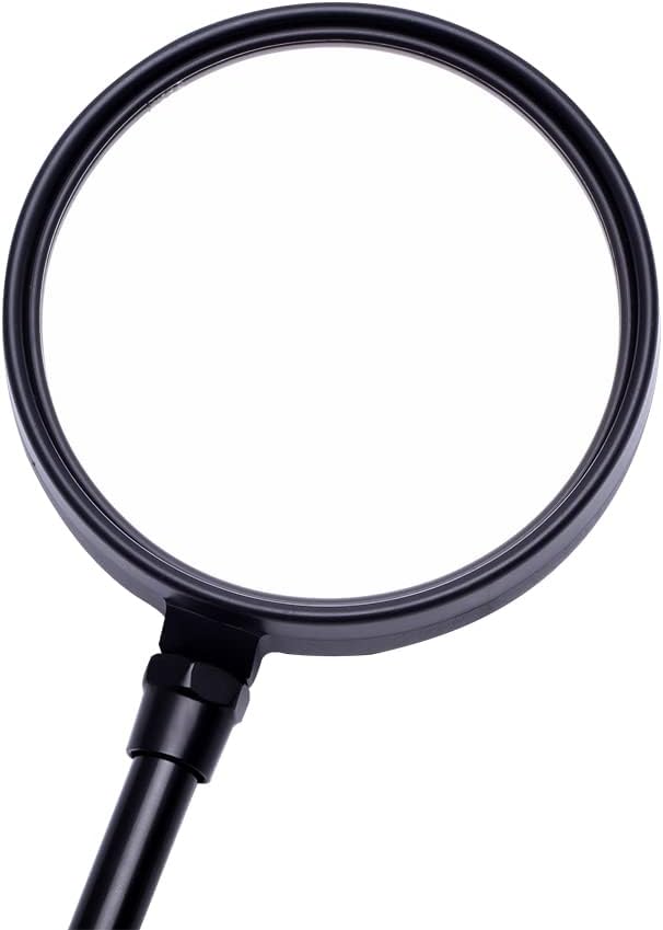 DREAMIZER 10MM Black Round Motorcylcle Mirror with 7/8" 22mm Clamp Mount Compatible with Honda Monkey CB 400 750 Suzuki Z1000 Z900 GT750 Yamaha XT25 XVS VRZ 1800 - Round