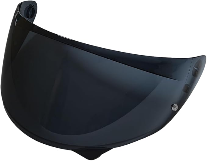 HJ-34P Helmet Visor Replacement, Motorcycle Helmet Visor Face Shield Compatible with HJC C10 (Deep Smoke)
