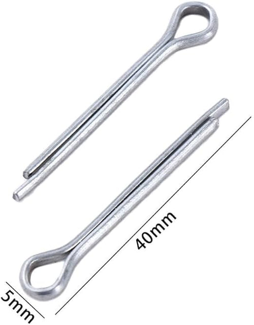 10Pcs Silver Bicycle Disc Brake Pads Lock Pins Bike Retaining Split Brake Cotter Pin for Bike Brake Pads MTB Road Bike Parts,Bike Brake Pads,Brake Parts