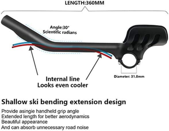 aero bars for road bike, RXL SL clip on aero bars triathlon bike handlebar 30° tt bar 360mm tt handlebar for road bike aero handlebars carbon fiber aero handlebars profile designs