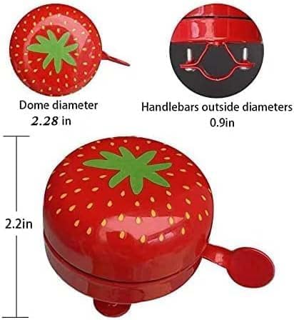 Bike Bell for Kids & Adults, Cute Bicycle Bell with Loud Crisp Sound, Cycling Accessory for Most Bikes, Durable Adjustable Size Easy to Install