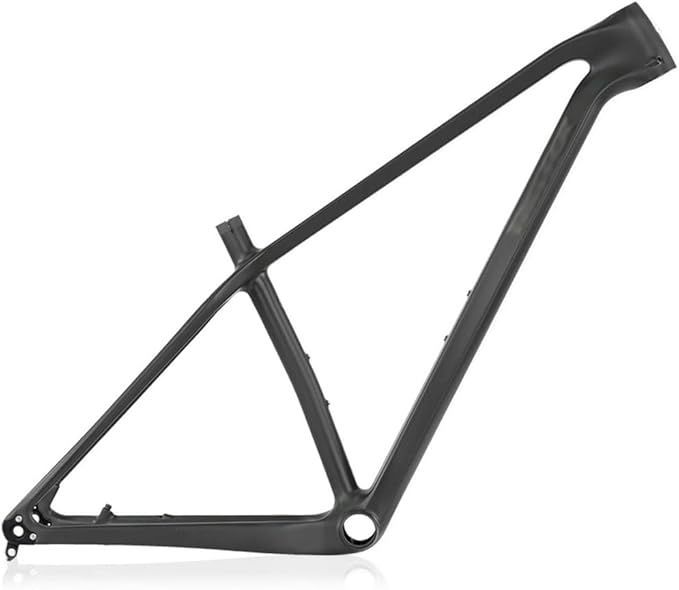 27.5/29er Carbon Fiber Mountain Bike Frame 15"/17"/19" Disc Brake XC Hardtail Frames Thru Axle 12x148mm Boost Frameset Max 2.35" Tire