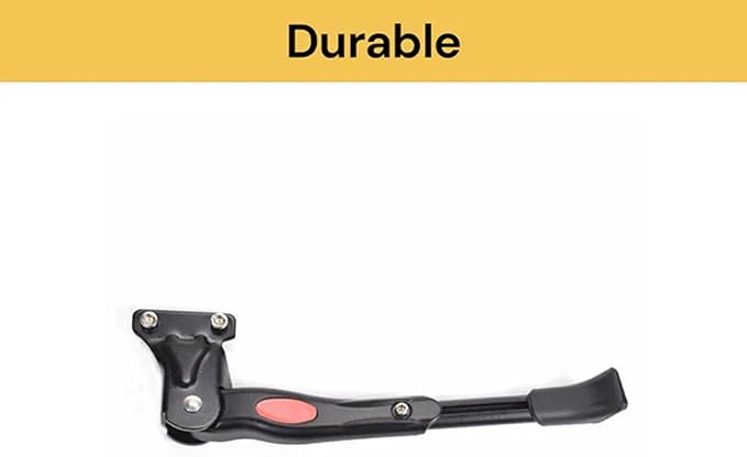 Bike Kickstand for Adult Bikes, Adjustable Bicycle Kickstand for Most 16"-26" Non-Slip Sole, Aluminum Alloy Material, Bicycle Kickstand for Mountain Bike Trek Bike