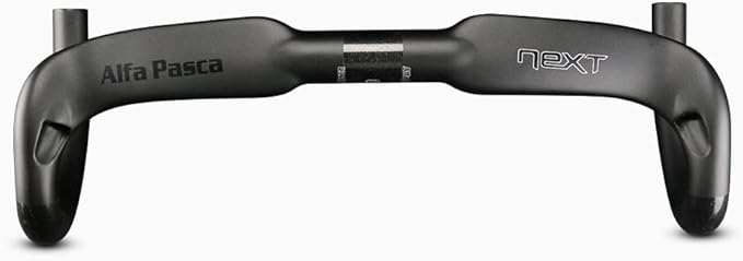 Alfa Pasca Aero Handlebars for Road Bike Carbon Racing Bicycle Handlebars Drop Bars Lightweight 31.8 UD Glossy/Matte 400/420/440mm