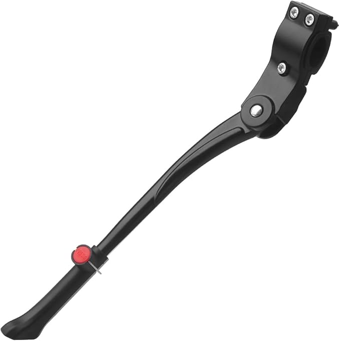Rear Side Mount Bike Kickstand Adjustable Bicycle Kick Stand for 24”-28” Mountain Road Sport Bike