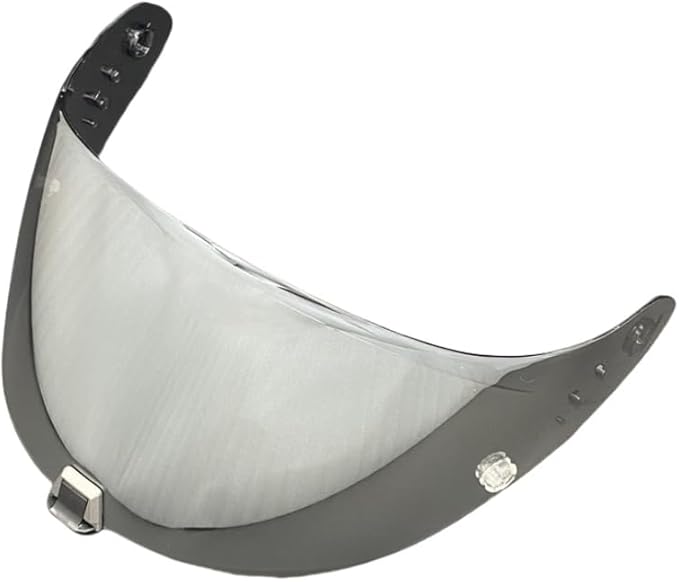 T520 Motorcycle Helmet Visor Replacement Compatible with Scorpion EXO T520/R1 Air/ST1400 UV Protection Anti-Scratch (Silver-For Day)