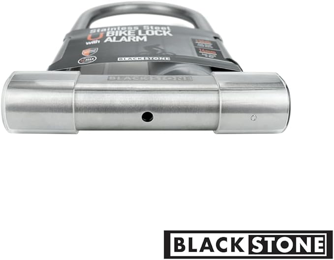 Crystal Vision Anti Theft Loud 130db Alarm Heavy Duty Bike Lock Weather Proof Multi Purpose