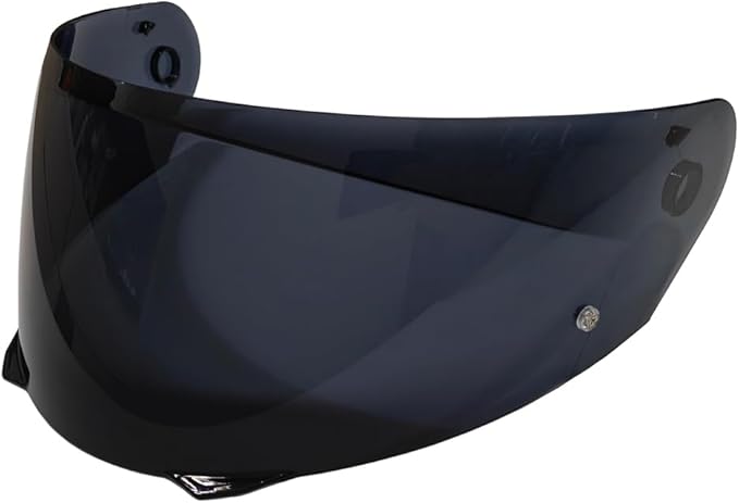 HJ-33 Helmet shield Replacement,Motorcycle Helmet Visor Compatible with HJC i90,i91(Deep Smoke)