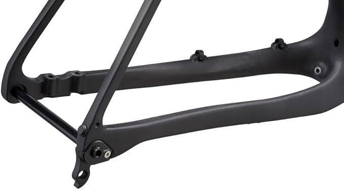 Ritchey Septimer Break-Away Carbon Frameset - Lightweight All-Road Bike with Carbon Fiber Construction, 700c x 48c Tire Clearance, Hydraulic Disc Brake Compatibility, and Innovative Break-Away Travel