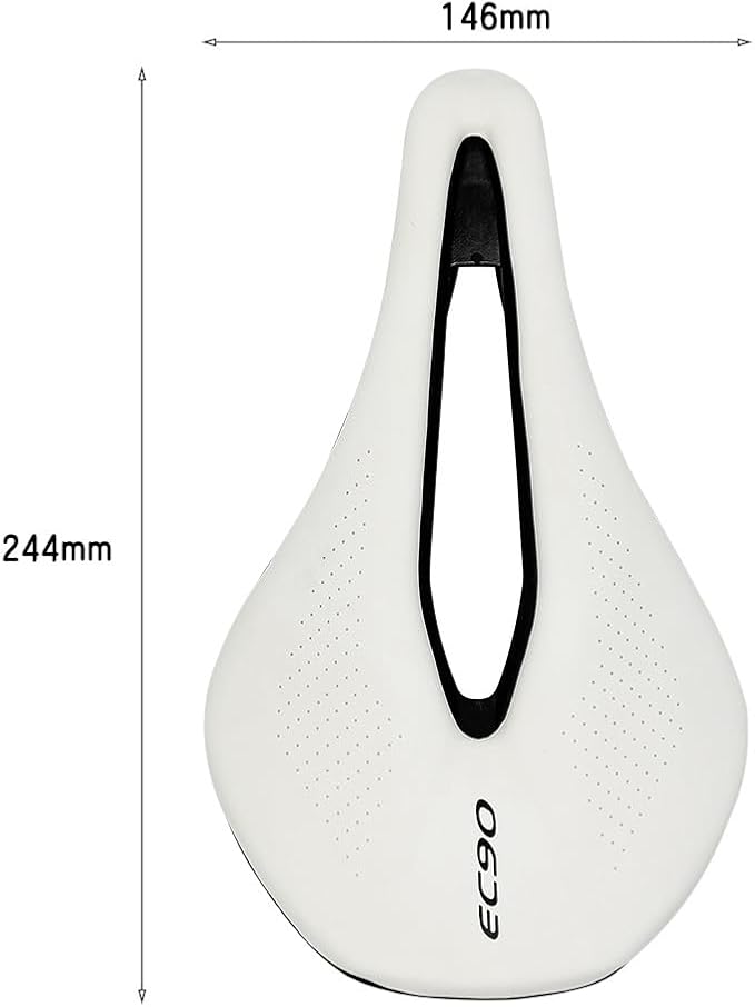 Bicycle Seat Road Bike Saddles PU Ultralight Breathable Comfortable Seat Cushion Bike Racing Saddle Parts Components