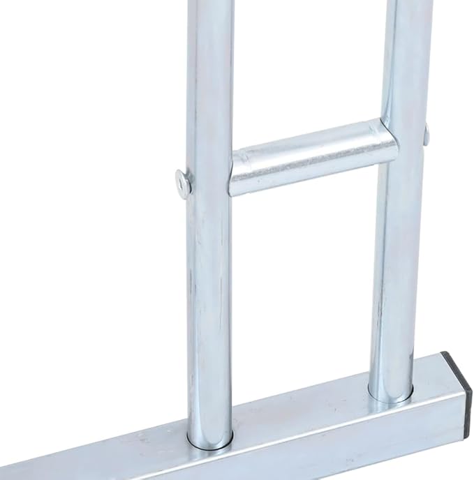 Galvanized Steel Floor Freestanding Bicycle Stand for 4 Bikes, 4 Bikes Floor Bike Stand, Bike Floor Parking Rack for Indoor & Outdoor Garage Storage,-869