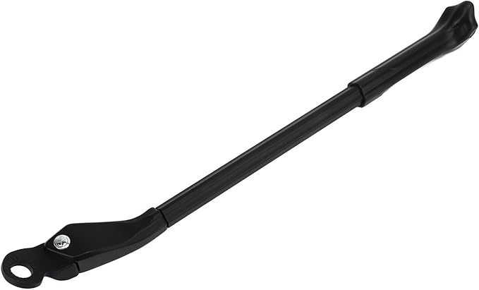 Adjustable Bike Kickstand - Aluminum Alloy Durable Stable Parking Stand for 22-29in Mountain and Road Bikes, CNC Machined High Strength Support