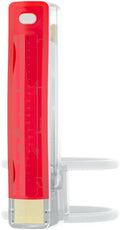 Knog Plus Bike Rear Light - LED Bike Taillight – Rear Light Mounts to Your Seat Post, Seat Stay or Clips on Clothing - USB Rechargeable, Waterproof, Ultralight Cycling Safety - Translucent