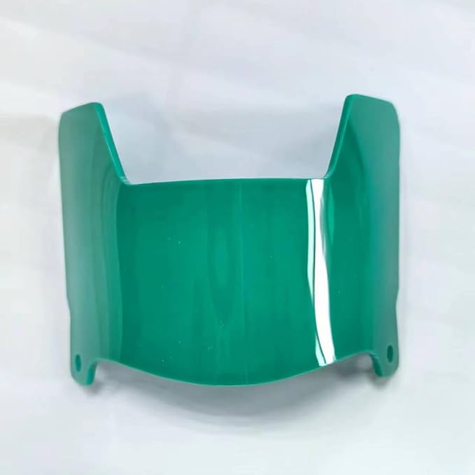 Mini Football Helmet Visor Clear with Clips Universal Fit for Collectors and Display