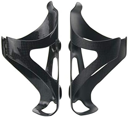 [US Stock] RXL SL Full Carbon Fiber Water Cup Cage Carbon MTB Road Bike Bicycle Water Bottle Holder Super Light 3K Gloss 20g Black White