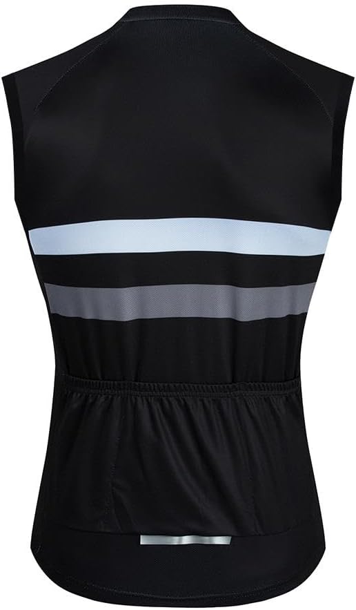MOXILYN Men's Cycling Jersey Sleeveless Vests Bike Tank Quick Dry Bicycle Shirts Breathable Riding Clothing Top