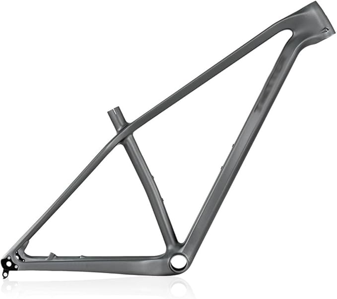 27.5/29er Carbon Fiber Mountain Bike Frame 15"/17"/19" Disc Brake XC Hardtail Frames Thru Axle 12x148mm Boost Frameset Max 2.35" Tire