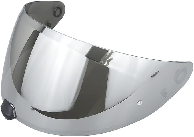 HJ-31 Helmet shield Replacement, Motorcycle Helmet Visor Compatible with HJC i10 and i70 (Silver)