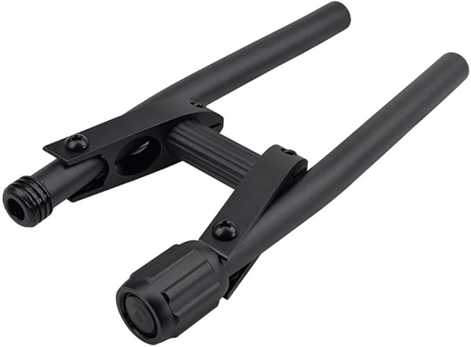 Electric Scooter Folding Handlebar, Universal Steering Handlebar 25.4/31.8mm, Aluminum Alloy 90° Adjustable Crossbar, Length 600mm Light Weight 533g, For Electric Bicycles, Cycles