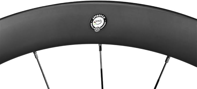 SUPERTEAM Carbon Disc Road Wheelset 50TU-28-DB Tubeless 700C Fit for Shimano 8/9/10/11/12 Speed QR 9 * 100-10 * 135